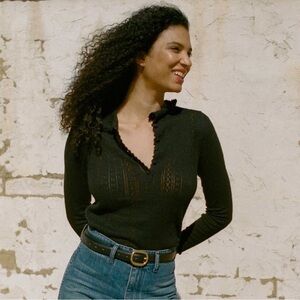 Doen Mia Henley Black Medium